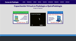 Desktop Screenshot of cursosdepodologia.net